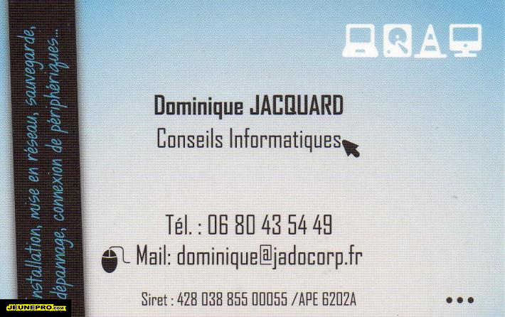 Dominique JACQUARD Conseil en informatique