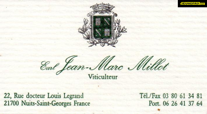 Jean Marc MILLOT  Viticulteur