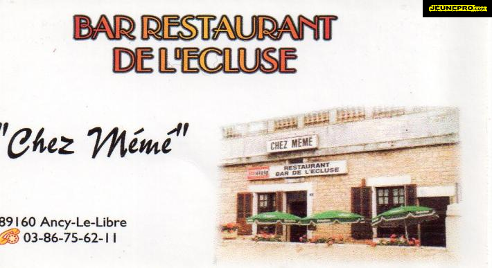 Bar restaurant de L'écluse 'chez Mémé'