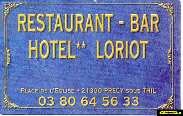 Hotel restaurant LORIOT
