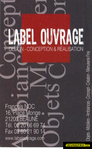 LABEL OUVRAGE