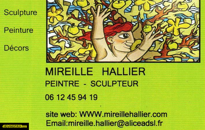 Mireille Hallier  Peintre sculpteur