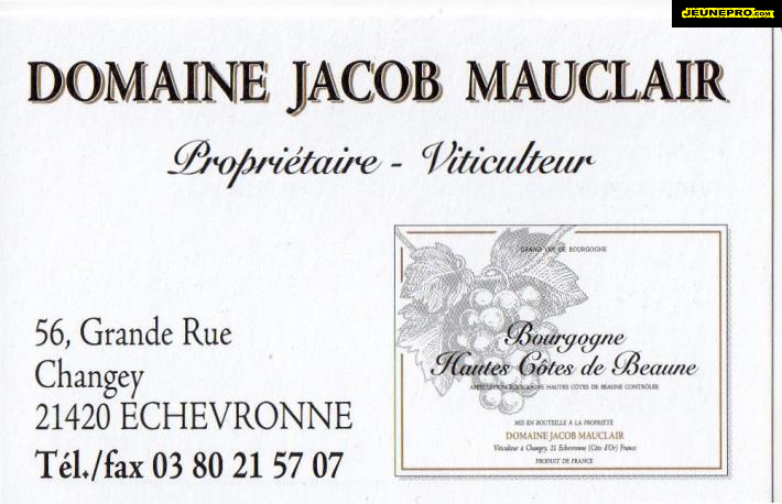 Domaine Jacob Mauclair  viticulteur
