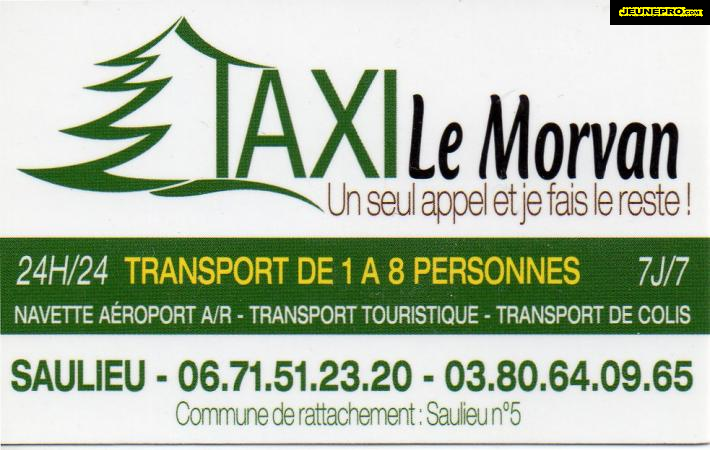 TAXI Le Morvan