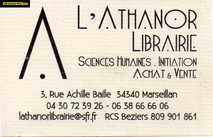 L' ATHANOR  Librairie