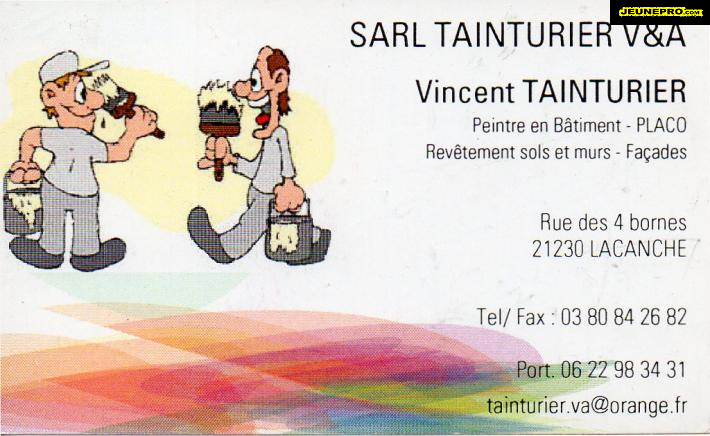 Sarl TAINTURIER  V&A