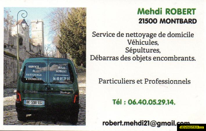 Service de Nettoyage  Mehdi   ROBERT