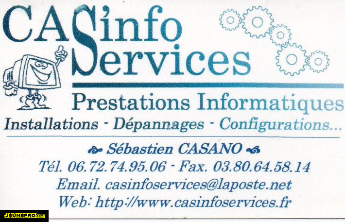 CAS' Infoservices  Prstations informatiques