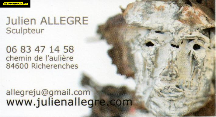 Julien ALLEGRE Sculpteur