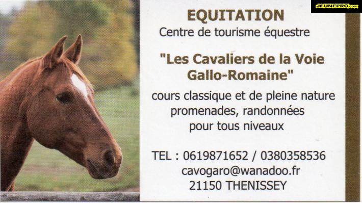 Equitation  'Les Cavaliers de la Voie Gallo-Romaine'