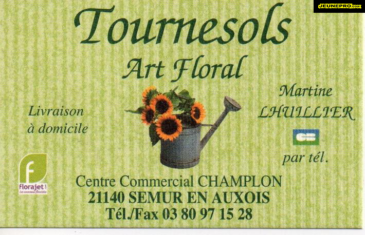 TOURNESOLS  Art floral