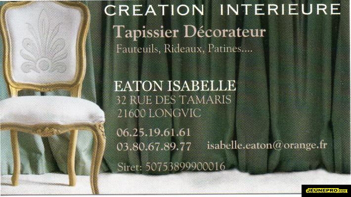 Création Intérieure, Tapissier Décorateur