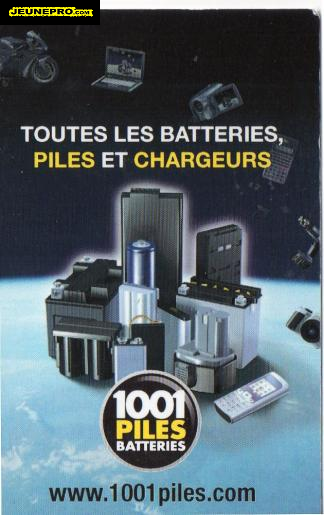 1001 PILES Batterie