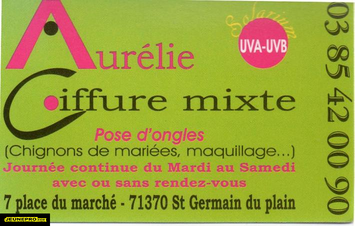 Aurélie  COIFFURE Mixte