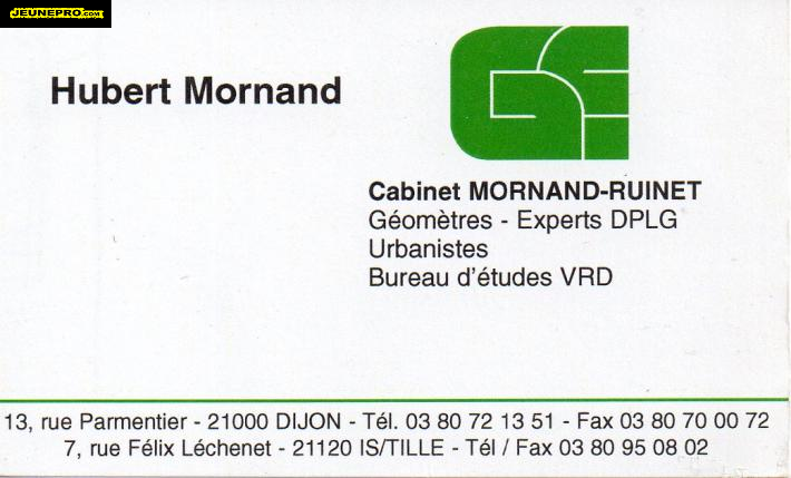 Cabinet MORNAND RUINET